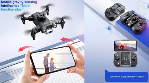 4K Camera Remote Control Drone (Obstacle Avoidance Track Flight)