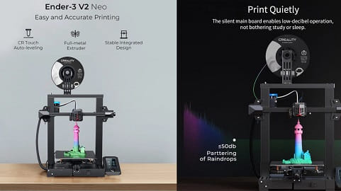 Creality 3D Ender-3 V2 Neo Desktop 3D Printer