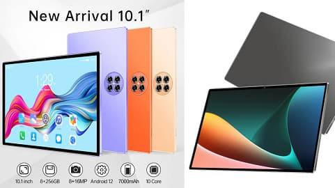 Tablet 8GB+256GB 10.1 inch Screen (5G Calling 10-Core MTK6797)