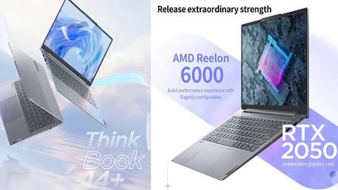 Lenovo ThinkBook 14+ Laptop (Ryzen AMD R5 6600H - 16/512GB)