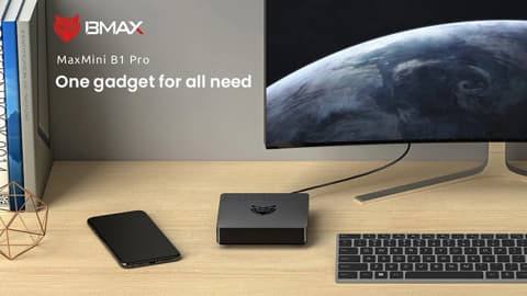 Bmax B1 Pro Mini PC, Intel Gemini Lake N4000 (8GB DDR4 - 128GB SSD)