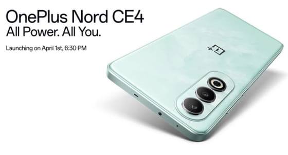 OnePlus Nord CE4 India Launch Poster