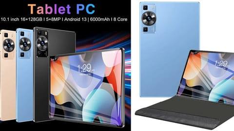 Tablet 6GB+128GB 10.1 inch 1960*1080 (Android13 4G Calling 8-Core MT6797 Processor)