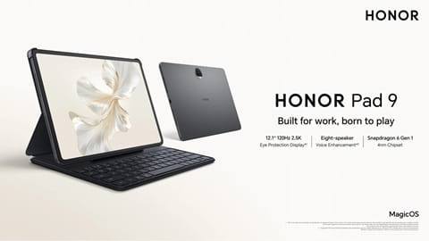 HONOR Pad 9 Tablet (12.1-inch 2.5K Eye-Protective Display, 8GB+256GB, 8300mAh Battery)