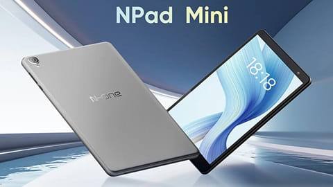 N-one Npad Mini Tablet (Android 14, 8-inch 1280*800 IPS Screen, 4GB+8GB)