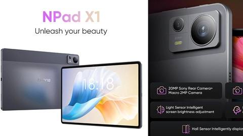 N-one NPad X1 Android 13 Tablet (11'' IPS, MTK Helio G99, 8GB RAM 128GB)