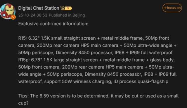Oppo Reno 15 Post by Digital Chat Station