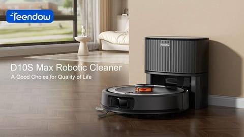 Teendow D10S MAX 2-in-1 Robot Vacuum Cleaner and Mop