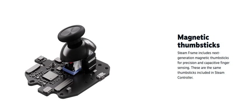 Steam Frame Controller Magnetic Thumbsticks