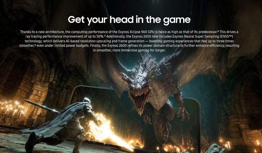 Exynos 2600 Gaming