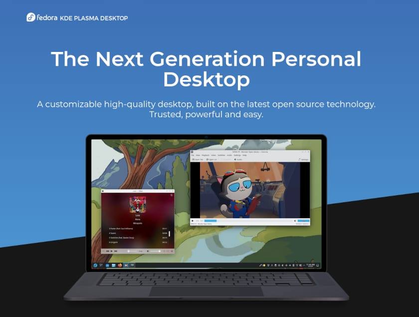 Fedora-KDE-Plasma-Poster