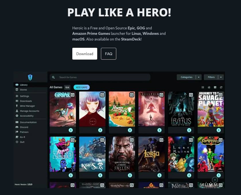 Heroic Games Launcher