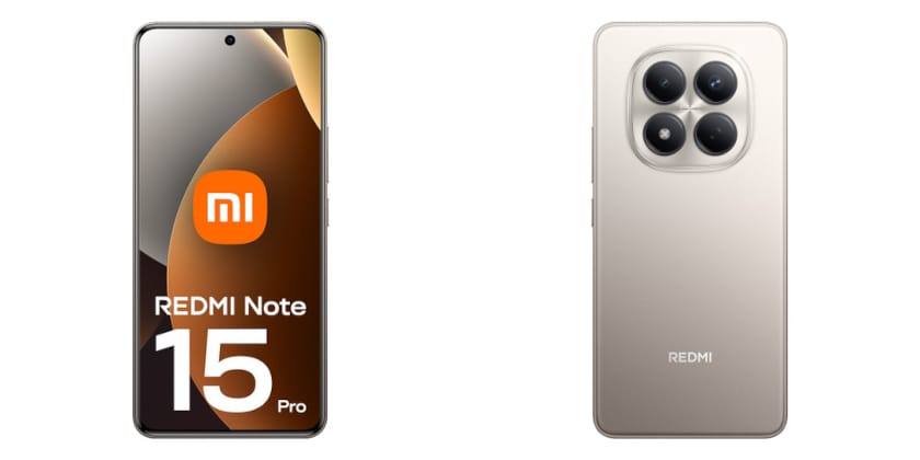 Redmi Note 15 Pro 4G - Front & Back
