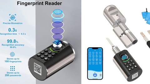 WELOCK Smart Lock U71 Fingerprint Password Door Lock